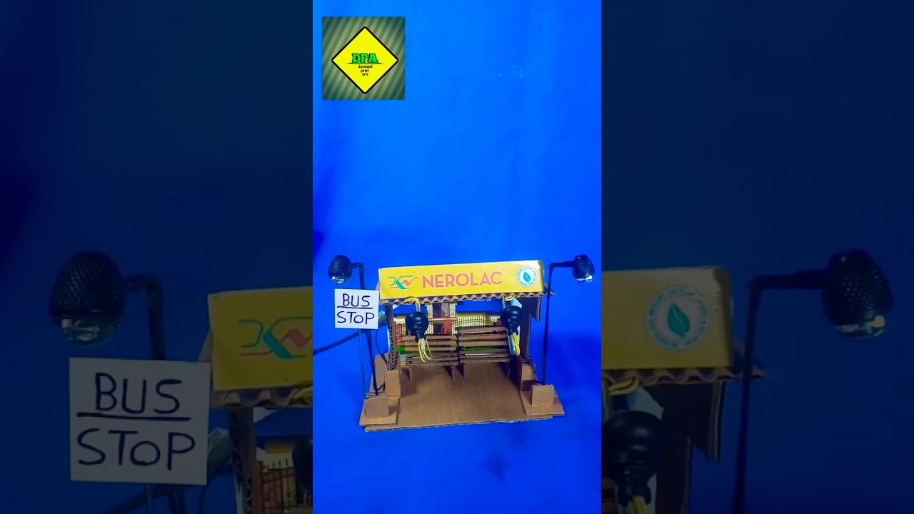 Bus stop 🚏 🚌 #diy