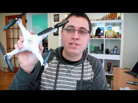Syma X5HW-1 FPV Real-Time Drone Unboxing & First Look