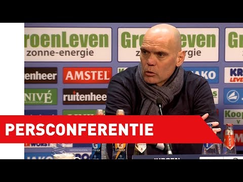 Persconferentie sc Heerenveen - FC Utrecht