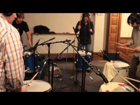 Buried Beds recording session: Huge Drums