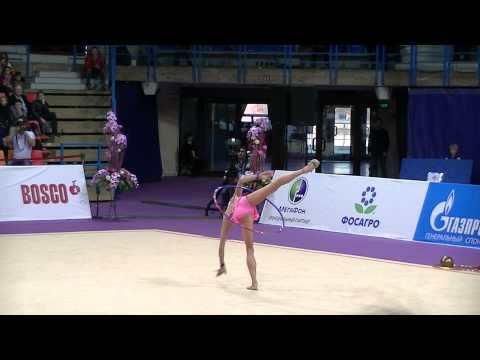 Rivkin Neta (ISR)  hoop  Gran prix Moscow 2014 Qual