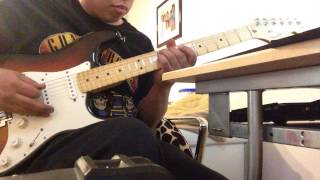 anxiety goldfinger guitar cover