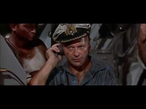 The Enemy Below 1957 ~   Robert Mitchum  Scene 2