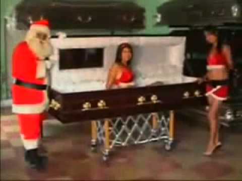 Funny Christmas videos - Sexiest Christmas Funeral Home