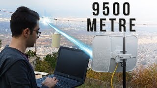 9500 METRE UZAKLIKTAN Wi-Fi İLE İNTERNETE BAĞLA