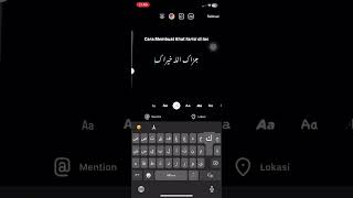 Download lagu Cara membuat khat farisi di ios #tutorial #shorts #khatfarisi mp3