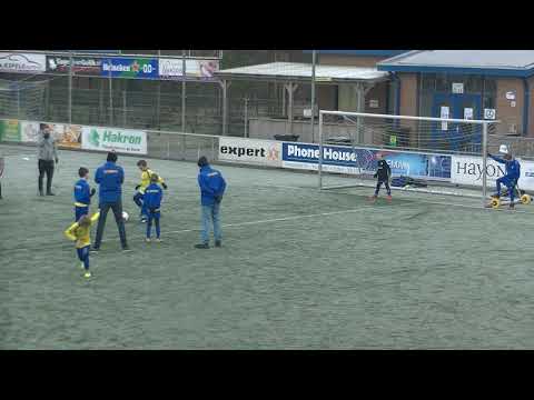 Strafschoppen Nunspeet JO8-1-Nunspeet JO9-2  5 december 2020