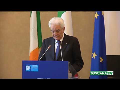 2018-05-10 FIRENZE - UE, MATTARELLA APRE 'STATE OF THE UNION' 2018