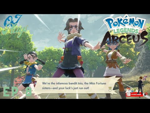 Pokémon Legends Arceus: EP 8 The Miss Fortune Sisters (Full Game Walkthrough) #pokemon