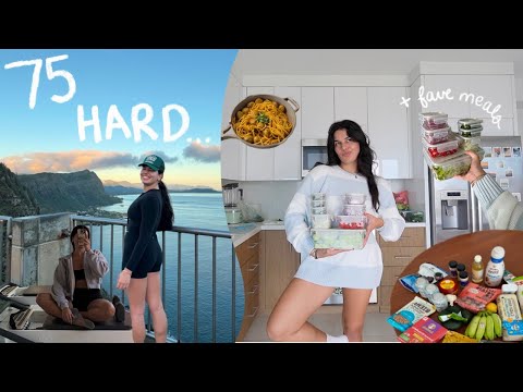 weekly vlog: doing 75 hard + my recent fave meals!!