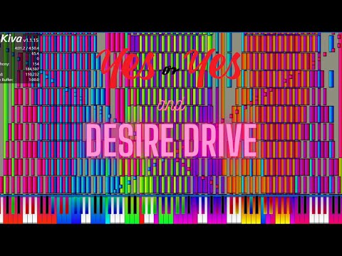 BLACK MIDI - YES OR DESIRE (combo of Desire Drive and TWICE's YES or YES) | 184,000+ notes!!