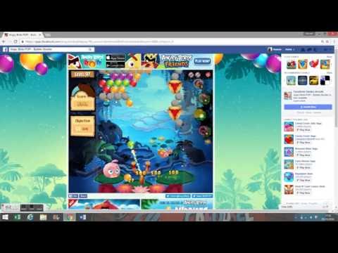 Angry Birds POP! on Facebook - Level 97 Walkthrough