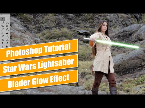 Star Wars Lightsaber Tutorial (Photoshop)