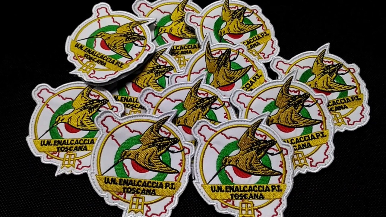 Patch ricamate per ENALCACCIA P.T. - TOSCANA una produzione stickerland.it
