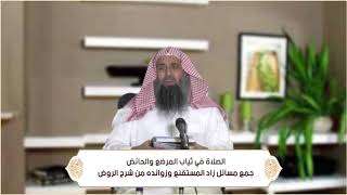 صورة الصلاة في ثياب المرضع والحائض (الطهارة - باب الآنية ) م21