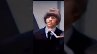 Beatles act naturally live in color. Out of key and nervous Ringo #beatlessongs #rock #record