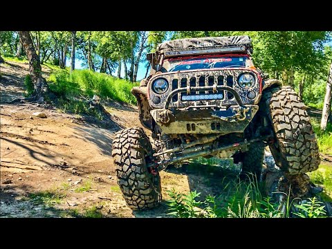 EXTREME ALASKA TRAIL 4x4 JEEPING IN KINGS RIVER TRAIL | JEEP WRANGLER RUBICON UNLIMITED