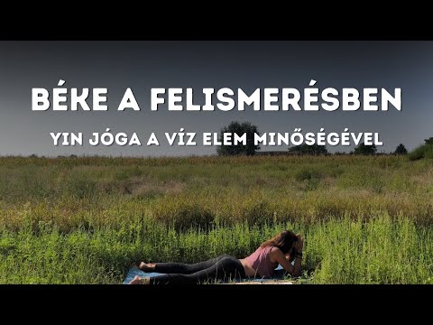 YIN jóga a lelki béke felszínre emeléséért – 50 perc