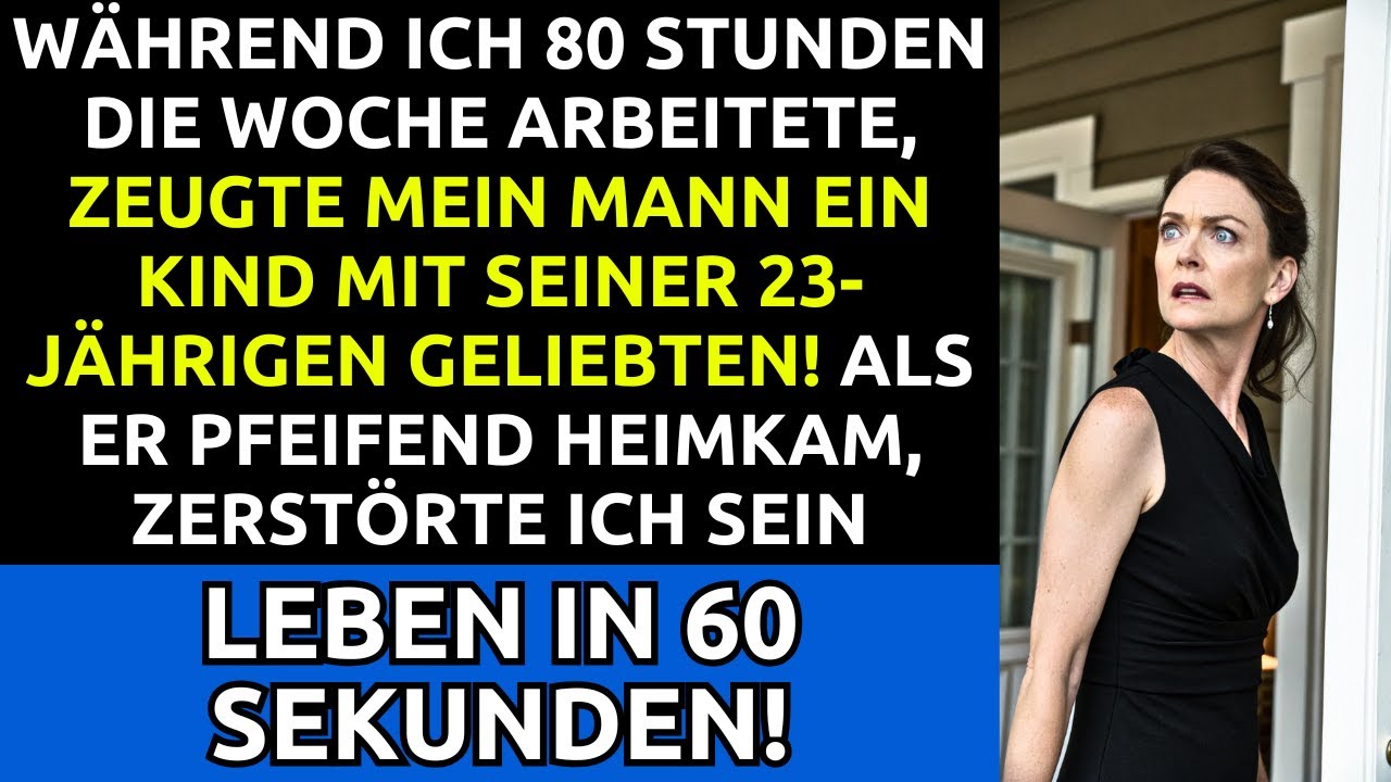 Während Ich Schuftete, Zeugte Er Ein Kind Mit Seiner 23-Jährigen! Sein Leben Zerstört in 60 Sekunden