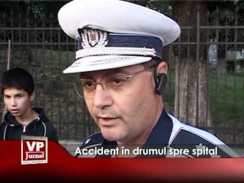 Accident în drumul spre spital