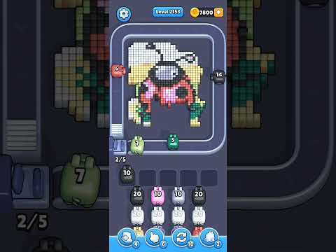 Pixel Flow Level 2153 Walkthrough