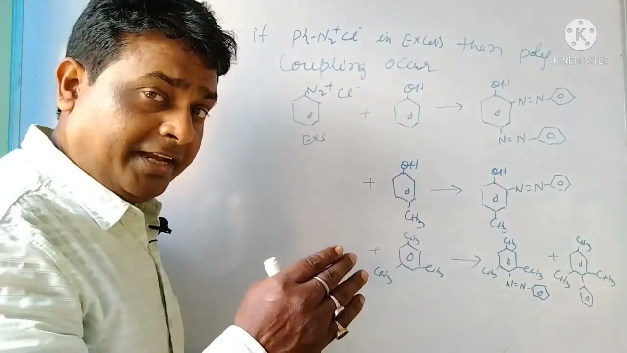 L-24: Amines: coupling: Reaction involving retention of Diazo group coupling reactions.