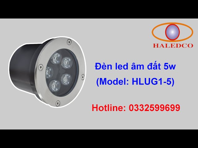 Đèn LED âm đất HLUG1-5 RGB