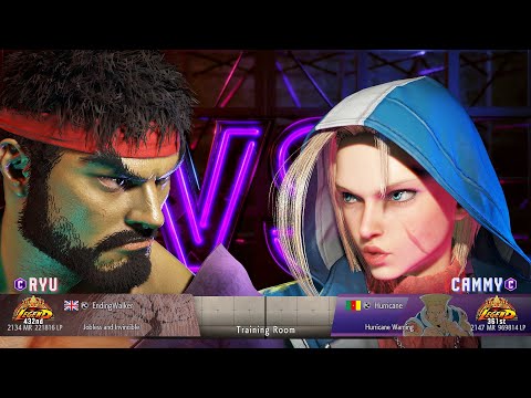 SF6 EndingWalker (Ryu Classic) Vs Hurricane (Cammy Classic)