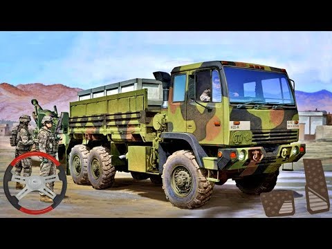 US Army Truck Drive Mission - Armored Army Truck Driving - Android Gameplay 2020