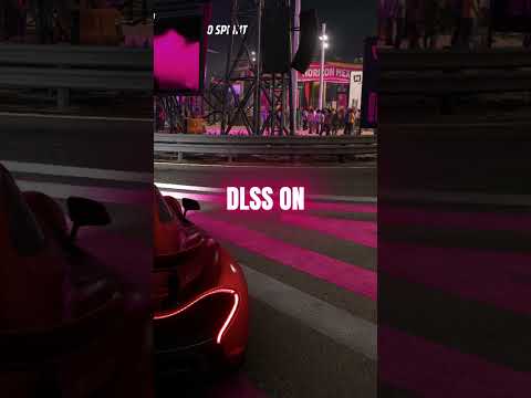 FORZA HORIZON 5 / DLSS ON VS OFF #shorts