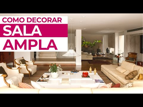 🛋How to decorate a LARGE living room | SIMPLICHIQUE