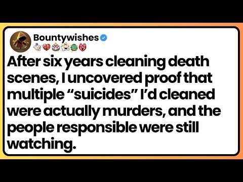 I've been a crime scene cleaner for 6 years. Yesterday, one scene made me quit for good.