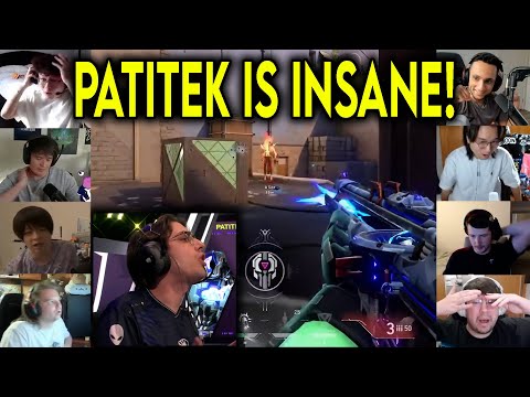 Valorant Streamers Reacts To TL paTiTek Insane 1v2 CLUTCH Against Fnatic In VCT