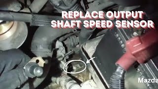 Download the video "#p0720 #speedsensor How do i replace a malfunction output shaft speed sensor on mazda6"