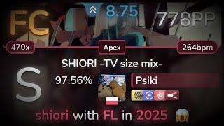 Download lagu 8.8⭐ Psiki | ClariS - SHIORI -TV size mix- [Apex]  HDDTHRFL 97.56% FC 778pp - osu! mp3