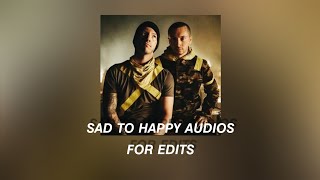 sad to happy audios for edits #1