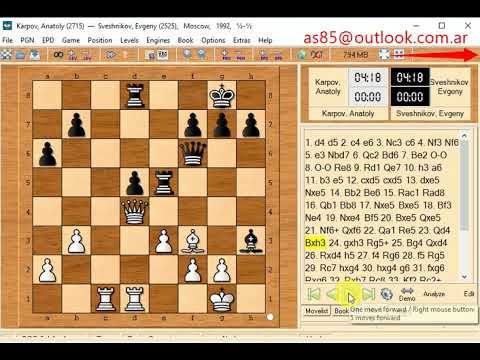 Karpov anatoly and sveshnikov evgeny  1992  ==  v761