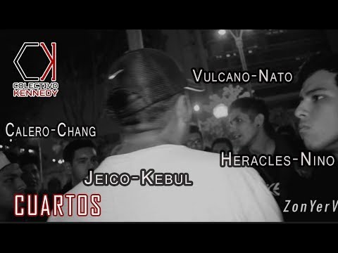 CALERO-CHANG vsJEICO-KEBUL vs VULCANO-NATO vs HERACLES-NINO: Cuartos 2vs2-"COLECTIVO KENEDY"23/12/17