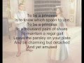 To Be A Princess Barbie As The Princess And The Pauper W Lyrics