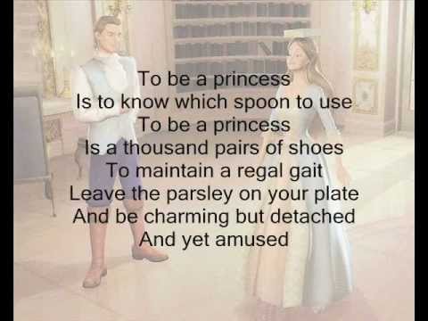 To be a Princess- Barbie as the Princess and the Pauper w/ Lyrics