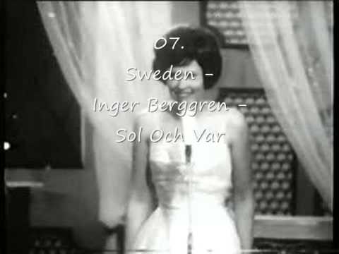 My top 16 of Eurovision 1962
