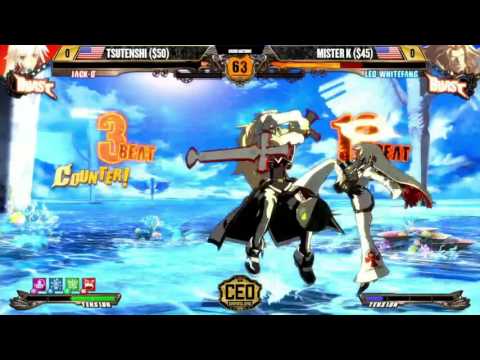 "BBR" GGXrd R AT CEO2016 - TSUTENSHI vs MISTER K  (1080p HD)