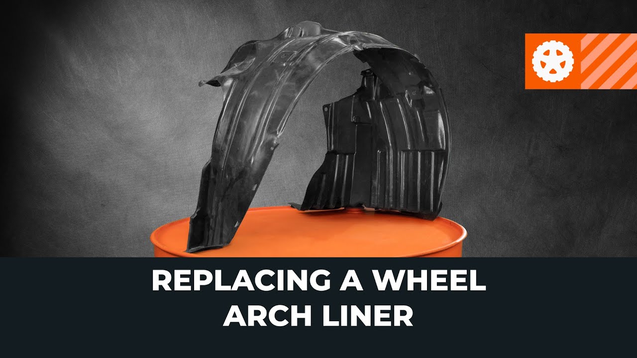 How to change wheel arch liner on a car – replacement tutorial
