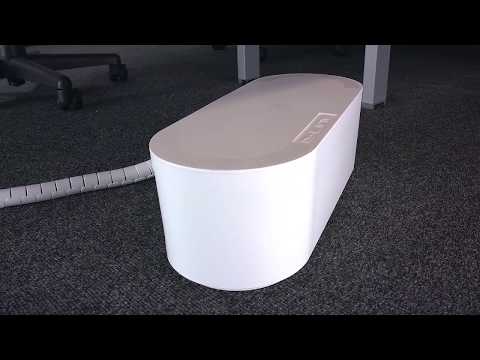 Tura D-Line | Cable Tidy Unit - How to Hide your Cables, Cable Management Box