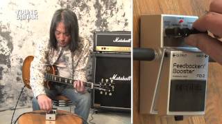 Video thumbnail for BOSS FB-2 Feedbacker / Booster - ブースター12機種試奏企画レスポール編 by youngguitarmagazine