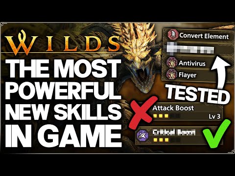 Monster Hunter Wilds - Most Powerful Skill in Game - Buffs & Nerfs - ALL Armor/Weapon Skills Guide!