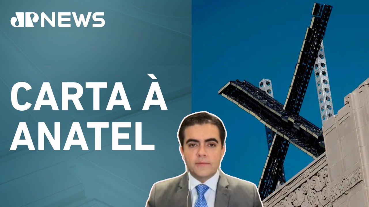 Starlink reafirma bloqueio da rede social X no Brasil; Cristiano Vilela analisa