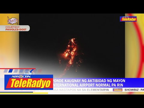 Phivolcs: Mabagal na pagputok ang aktibidad ng Mayon Sakto (12 June 2023)