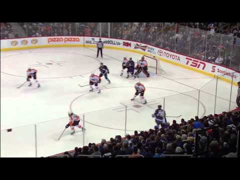 Winnipeg Jets vs Philadelphia Flyers Highlights 2/21/12
