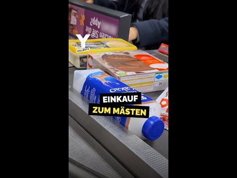 Einkauf zum Mästen #shorts